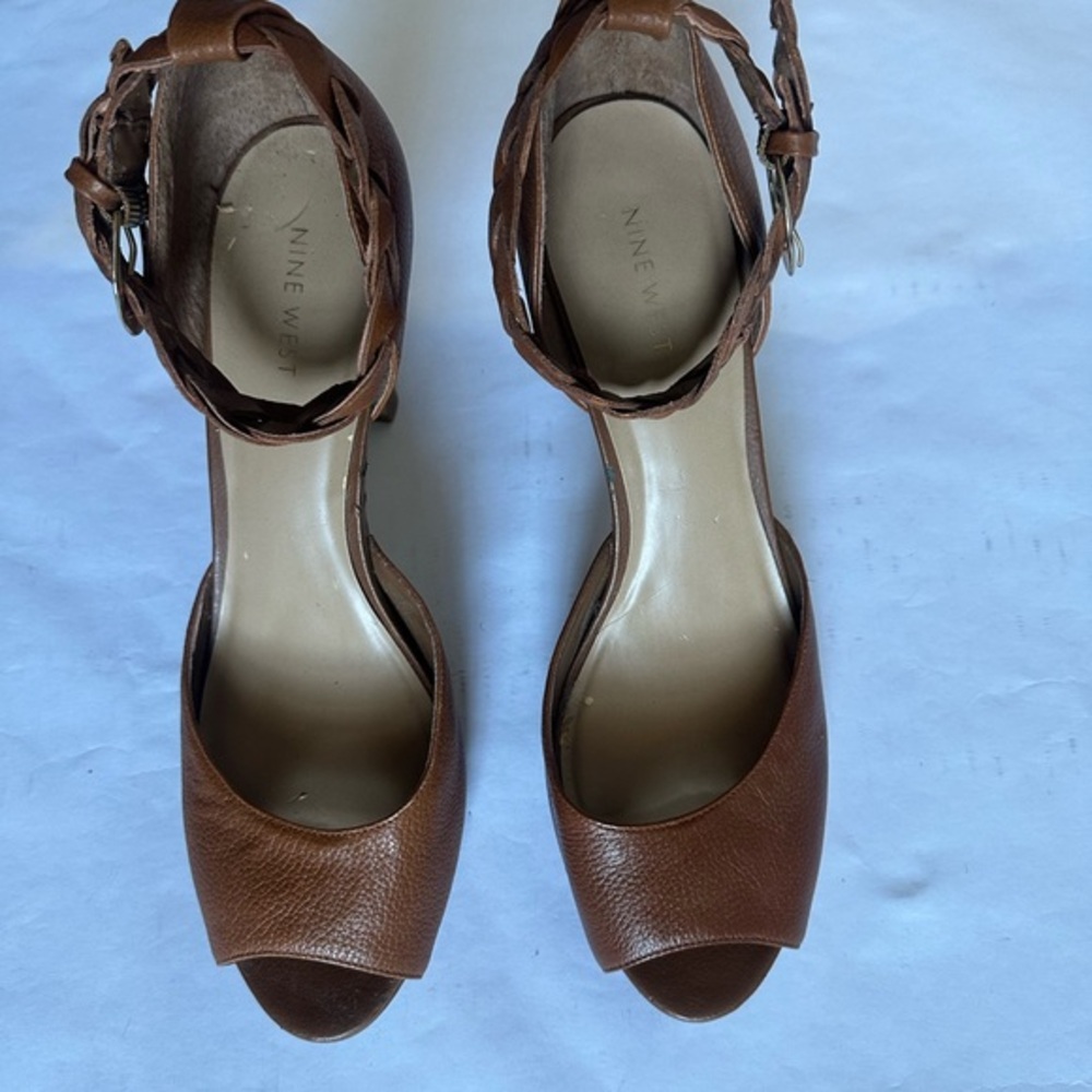 Nine West Brown Women's Sandals